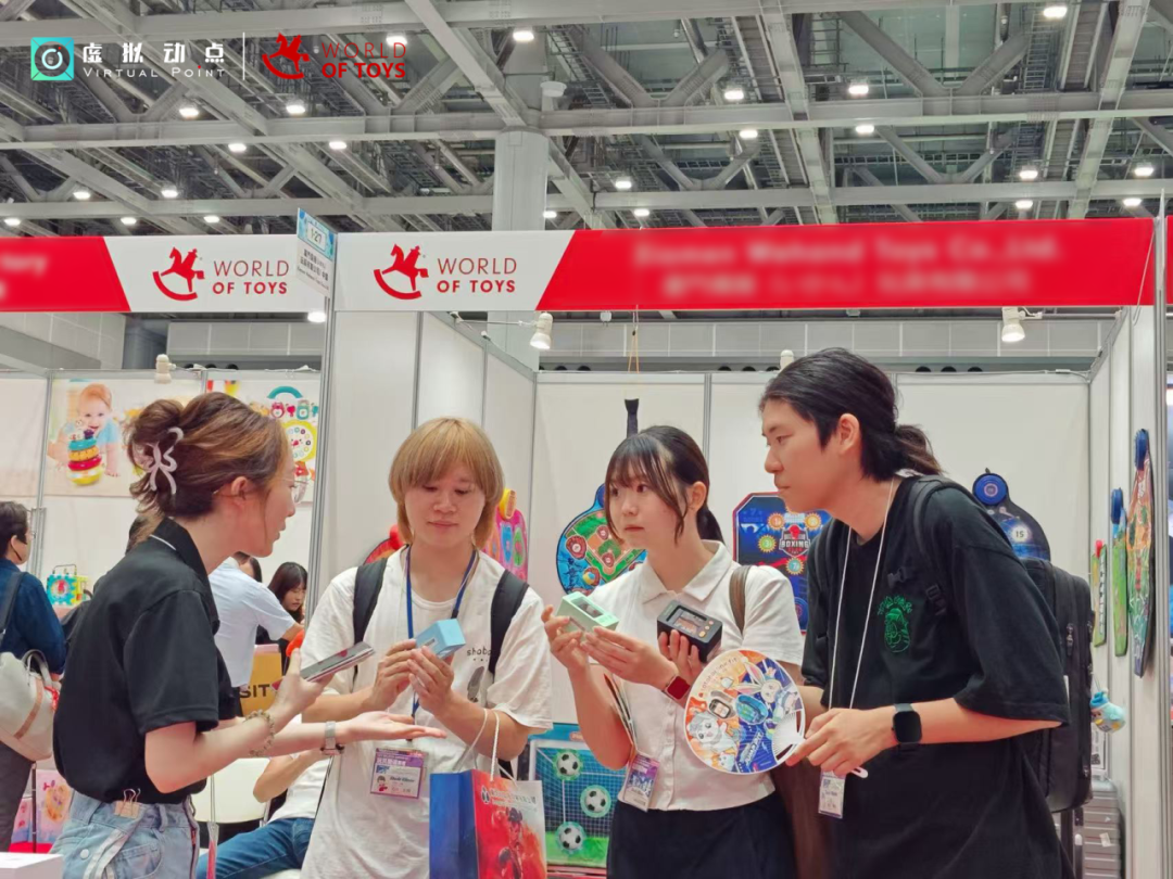 外洋首展 | 德晋贵宾厅·虚拟动点AI玩具亮相2025东京国际玩具展